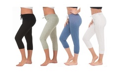 Coco Limon French Terry Capris (4-Pack)