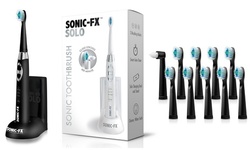 Sonic FX Solo Toothbrush w/ 10 Brush Heads & 1 Interdental Head