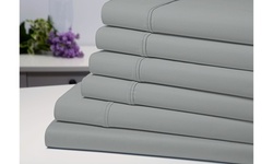 Bamboo-Blend Luxury Solid Sheet Set (6pc)