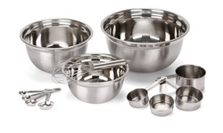 Estilo 12 Piece Stainless Steel Mixing Bowl Set
