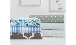 Egyptian Luxury 1800 Count 4 pc Printed Sheet Sets