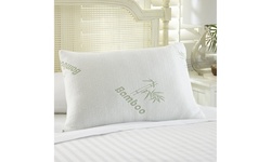 Bamboo Memory Foam Pillow with Removable Cover (1 or 2 Pack)