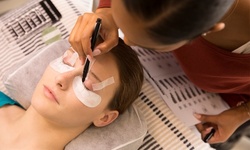 Eyelash Extensions at One Full Set of Natural Mink Eyelash Extensions (Up to 52% Off). Three Options Available.