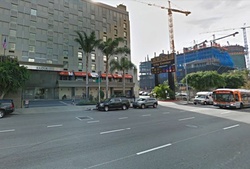 Parking at Luxe City Center Hotel - Valet Kiosk