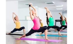 0.25" Anti-Slip Exercise Yoga Mat with Carrying Strap