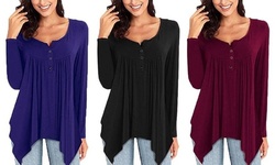 Leo Rosi Women's Sharkbite Mia Tunic Top S-2X