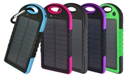 10,000 MAH Water Resistant Clip-On Solar Smartphone Charger