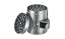 FlyHigh 5-Piece Titanium Herb Grinder with Easy Access Window