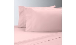 SUN WASHED Hotel Sheets 100% Cotton Percale Weave 4 Piece Sheet Set