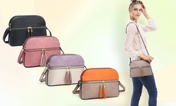 MKP Collection Women's Fashion Crossbody handbags with Tassel