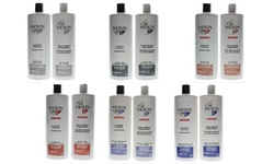  Nioxin Cleanser Shampoo, Scalp Therapy Conditioner, or Liter Duo 