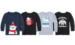  Kids Snow Day Long Sleeve Tees
