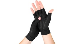Copper Fit Arthritis Compression Gloves Hand Support Joint Pain Relief Glove