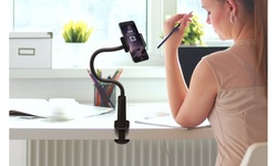 Aduro Solid Grip Rotating Gooseneck Mount for Mobile Phones
