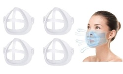 3D Face Mask Bracket Internal Support Frame Help Improve Comfort Breathing Space