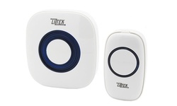 Liztek Wireless Doorbell 1 Remote 1 Receiver -WDB1BS