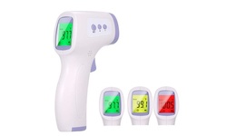 LCD Color Fever Alarm Non-contact Forehead Digital Infrared Thermometer