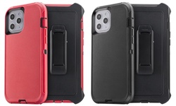 For Apple iPhone 12/12 mini/12 Pro/12 Pro Max AICase Heavy Duty With Clip Case 