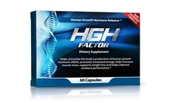HGH Factor - Natural Muscle Building Enhancer (1-, 2-, or 3-Pack)