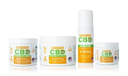 CBD Pain Relief Cream from Kangaroo CBD (300mg-1200mg)