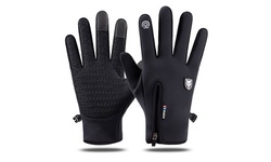 Winter Gloves Touch Screen Fingers Warm Gloves Anti-Slip Windproof Waterproof
