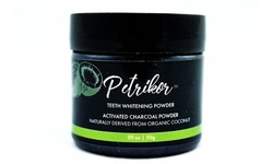 PETRIKOR Activated Coconut Charcoal Natural Teeth Whitening Powder