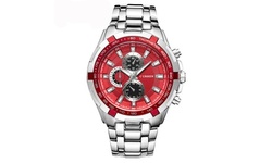 Curren Stainless Steel Quartz Watch Waterproof