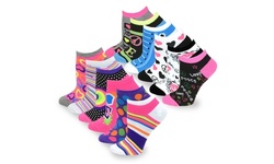 TeeHee Women's 12 Pack No Show Socks
