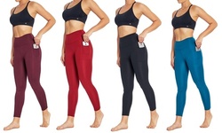 Bally Fitness High Rise Pocket Ankle Legging 25"