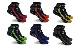 XTF Elite III Ankle Compression Performance Socks (6-Pairs)