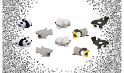 iPhone and Android Animal Biters Cable Protectors (5- or 10-Pack)