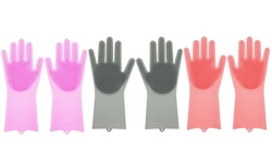 Magic Reusable Cleaning Scrubber Gloves