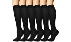 High-Energizing Compression Socks (6-Pairs)