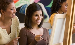 2-Hour Acryllic BYOB Painting Class for One, Two, or Four at Rubini Art Gallery (Up to 57% Off)