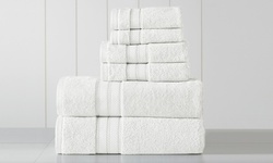 SpunLoft 100% Cotton 6-Piece Towel Set