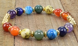 Pink Box Genuine Healing Chakra Bracelets - Made in the USA