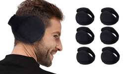 2-6 Pack Winter EarMuffs Unisex Knit Warm Fleece Ear Warmers Cover Outdoor 