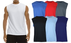 Men's Moisture Wicking Wrinkle Free Performance Muscle Tee (S-2XL)