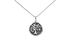 Sterling Silver Family Tree Necklace