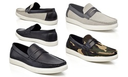 Marco Vitale Men's Slip On Casual Sporty Fashion Penny Loafers 
