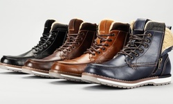 Harrison Men's Casual Furlined Moc-Toe Boots