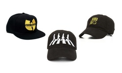 Hip-Hop & Rock Adjustable Hats - The Beatles, Nirvana & Wu-Tang Clan