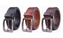 Men's Casual Genuine-Leather Dress Belts