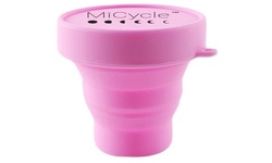 Newmed for Women Foldable MiCycle Menstral Cup with Container