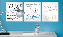 Removable Dry Erase Sheets with Marker (7-Pack)