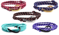 Stainless Steel Hook Paracord Bracelets