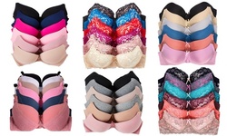Women's Mystery 6-Pack Bras in A to DDD Cups