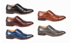 Gino Vitale Men's Cap Toe Oxford Shoes