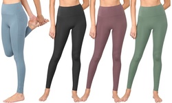 Lock & Love High Waist Tummy Control Phone Pocket Leggings