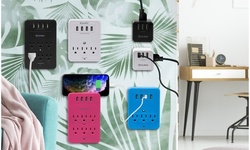 Aduro 3- or 6- Outlet Surge Protector & Charging Station with Multi USB Ports